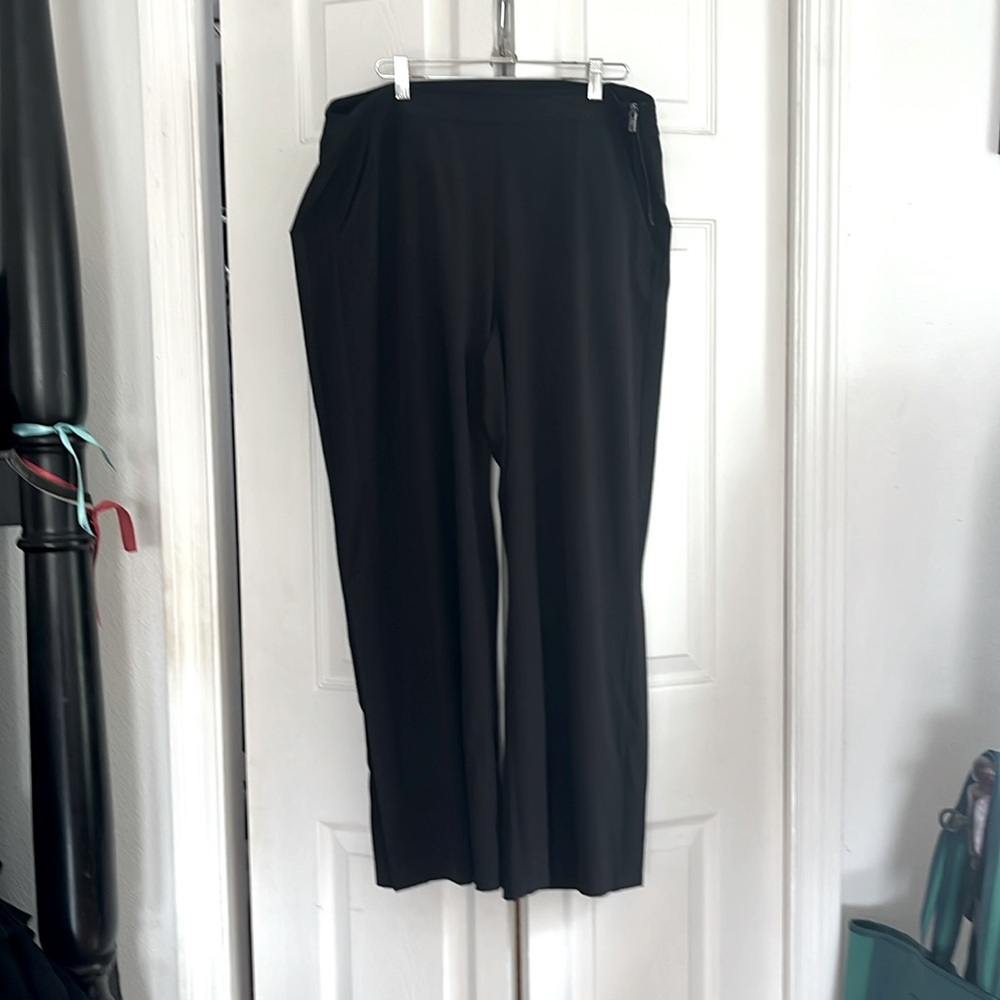 Athleta snap wide leg pants